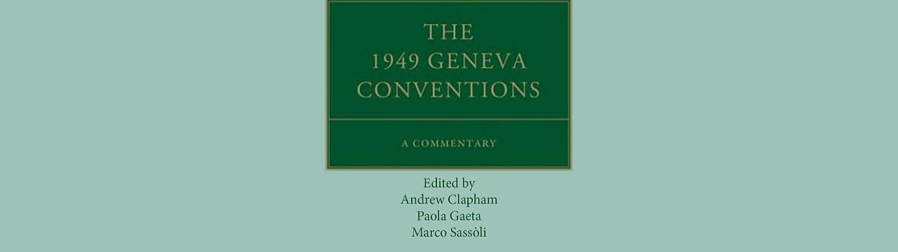 Cover page of the book The 1949 Geneva Conventions: A Commentary