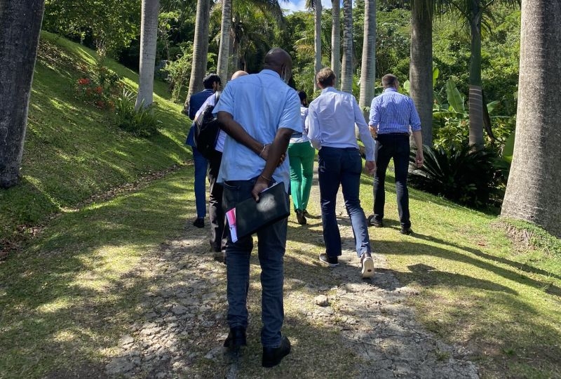 In-situ visit by members of the UN treaty body informal delegation in Grenada